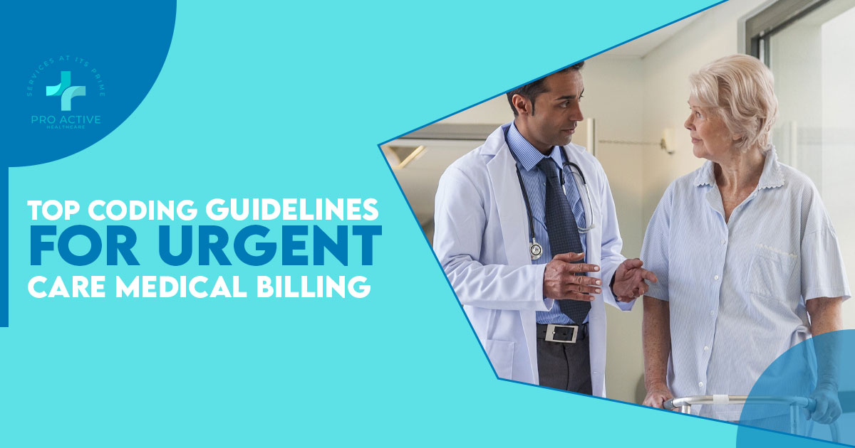 urgent care coding guidelines